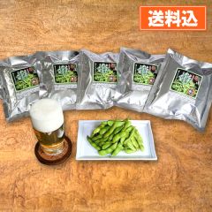 採れたての甘みと香り 秋田県産かおり枝豆（冷凍・200g×5）
