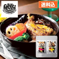 "#家GARAKU" スープカレーキット2種セット(チキン・豚の角煮)