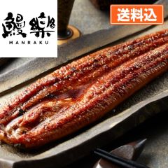 鰻楽うなぎ蒲焼2尾（計280ｇ）たれ・山椒付