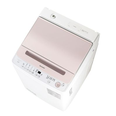 関東の方　送料無料　人気のピンク　6.0kg  SHARP　全自動電気洗濯機