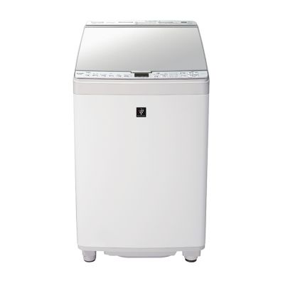 シャープ公式通販】 タテ型洗濯乾燥機＜ホワイト系＞+標準配送設置 