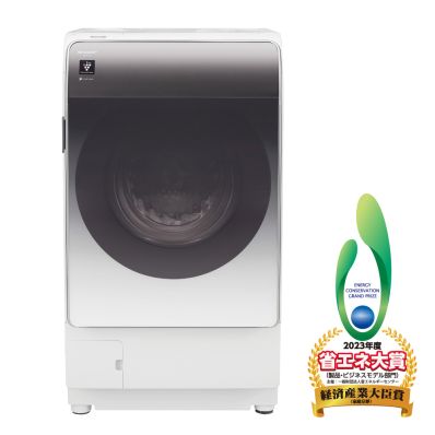 シャープ ドラム式洗濯乾燥機 ES-P110-SR ☆近県送料無料ヤマト - 洗濯機