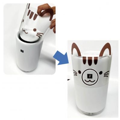 Cocoro Store限定 空気清浄機 猫デコレーションカバーセット おすすめ畳数 ６畳まで