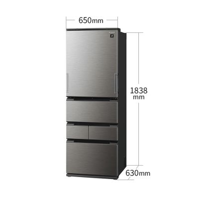 プラズマクラスター搭載どっちもドア冷蔵庫＜グレー系＞+標準配送設置サービス　セット
