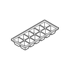 シャープ　冷蔵庫用　製氷皿（201 416 1642）
