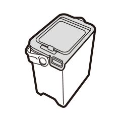 シャープ　洗濯機用　液体洗剤タンク（210 421 0021）