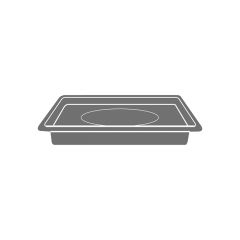 シャープ　オーブンレンジ用　角皿（金属製）（350 416 0184）