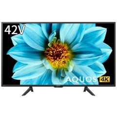 42V型　4K液晶テレビ+標準配送設置サービス　セット