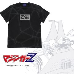 マジンガーＺ　光子力バリア オールプリントTシャツ/BLACK-M