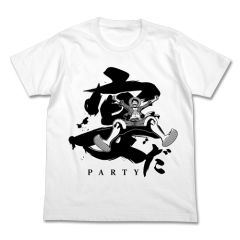 ワンピース　ルフィの宴Tシャツ/WHITE-L