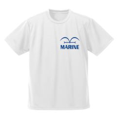 ワンピース　海軍 ドライTシャツ/WHITE-XL