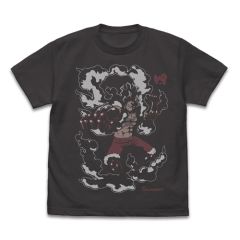ワンピース　ルフィ スネイクマン Tシャツ/SUMI-XL