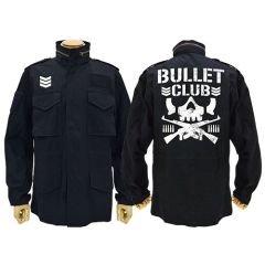 新日本プロレスリング　BULLET CLUB M-65ジャケット/BLACK-XL