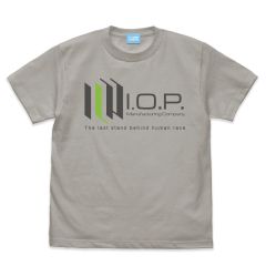 ドールズフロントライン　I.O.P.ロゴ Tシャツ/LIGHT GRAY-XL