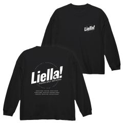 ラブライブ！スーパースター!!　Liella! ビッグシルエット ロングスリーブTシャツ/BLACK-XL