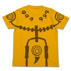 NARUTO-ナルト- 疾風伝　九尾チャクラモードTシャツ/GOLD-XL