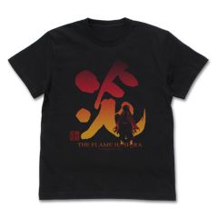 アニメ「鬼滅の刃」　炎柱 煉獄杏寿郎 Tシャツ/BLACK-XL