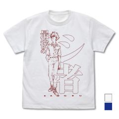 EVANGELION　制服の渚カヲル Tシャツ/WHITE-L
