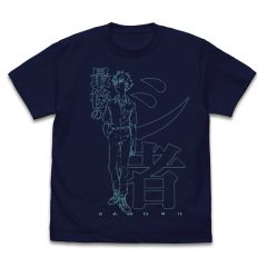 EVANGELION　制服の渚カヲル Tシャツ/NAVY-XL