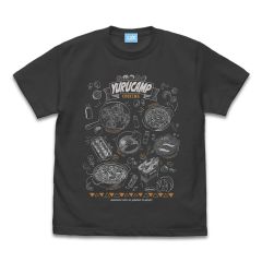 『ゆるキャン△』　キャンプグルメ Tシャツ/SUMI-XL