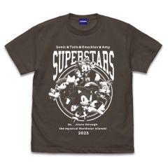 ソニック・ザ・ヘッジホッグ　ソニックスーパースターズ Tシャツ/CHARCOAL-XL