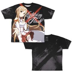 ソードアート・オンライン アリシゼーション　閃光のアスナ 両面フルグラフィックTシャツ/XL