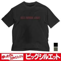 ドラゴンボール　レッドリボン軍 ビッグシルエットTシャツ/BLACK-XL