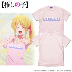 【推しの子】　KIYASE Tシャツ/BABY PINK-XL