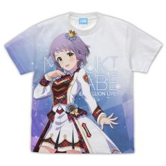 アイドルマスター ミリオンライブ！　真壁瑞希 フルグラフィックTシャツ/WHITE-XL