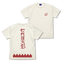 BORUTO-ボルト- NARUTO NEXT GENERATIONS　七代目火影 Tシャツ/VANILLA WHITE-XL