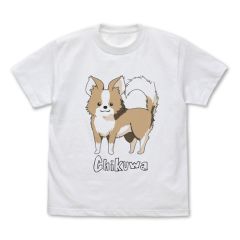 『ゆるキャン△』　ちくわTシャツ/WHITE-XL