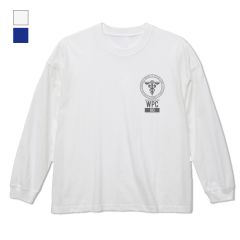 PSYCHO-PASS サイコパス　公安局 ビッグシルエットロングスリーブ Tシャツ/WHITE-XL