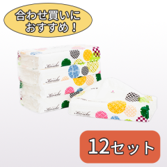 【60箱】キルシェ ソフトパックティッシュ 5箱×12セット