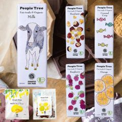 「People Tree」  フェアトレードチョコレート&ドライフルーツ7種セット