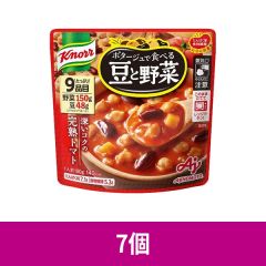 【C】クノール ポタージュ豆と野菜 完熟トマト 180g ×7