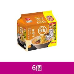 【ケース】 日清食品 ラ王 味噌 鍋の〆 99g×5食 ×6