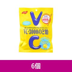 【C】ノーベル VC-3000のど飴 袋 90g ×6