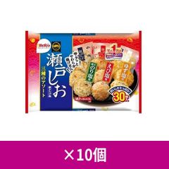 【ケース】 栗山米菓 瀬戸の汐揚アソート30枚入