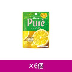 カンロ ピュレグミ レモン 56g ×6