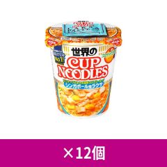 【ケース】 日清食品 カップヌードル シンガポール風ラクサ