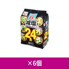 永谷園 みそ汁太郎減塩 24食 ×6