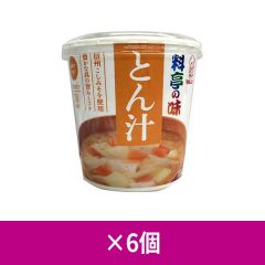 マルコメ 料亭の味 とん汁 カップ ×6