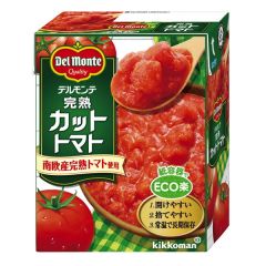 完熟カットトマト 388g紙パック