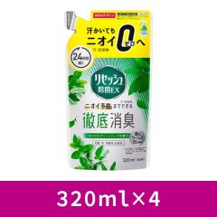 リセッシュ除菌ＥＸグリーンハーブの香り詰替３２０ml×4