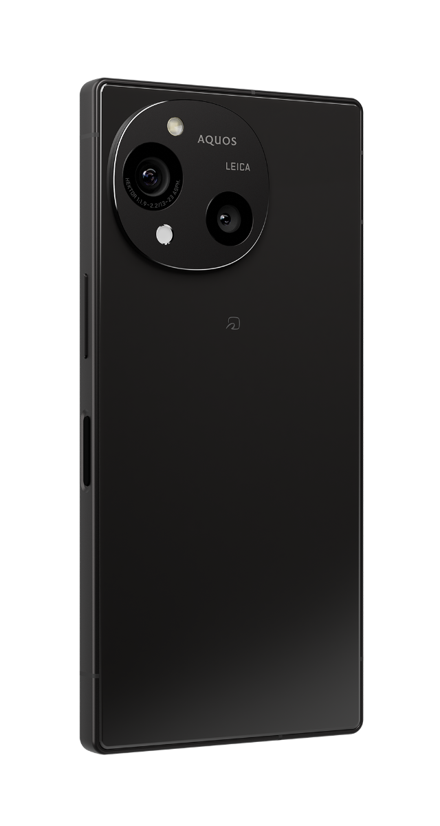 AQUOS R10 チャコールブラック 背面