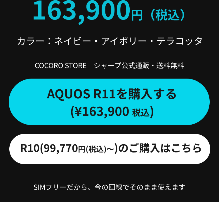 熱に負けない AQUOS最新フラッグシップを手に入れる。クロージング